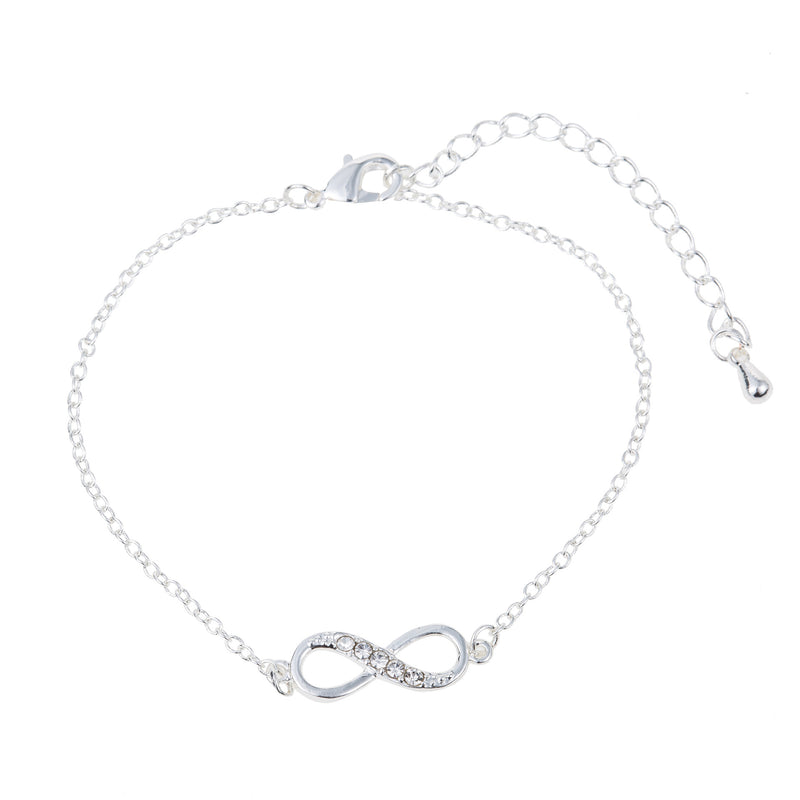 Fashion Lady's 8-character Bracelet With Diamonds