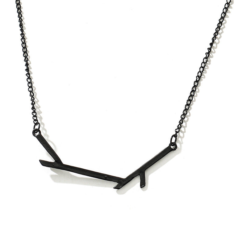 Personality Creative Irregular Branch Clavicle Chain