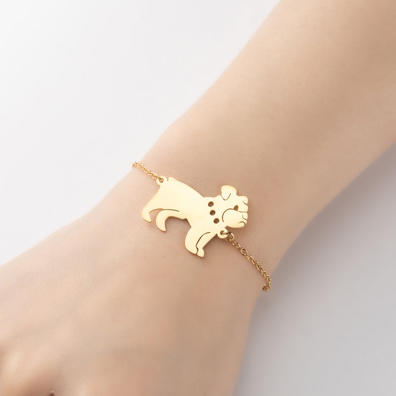 Light Luxury Animal Bracelet Ins Butterfly Bird Crown Lion