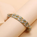 Temperament Fashion And Popular Geometric Woven Jewelry