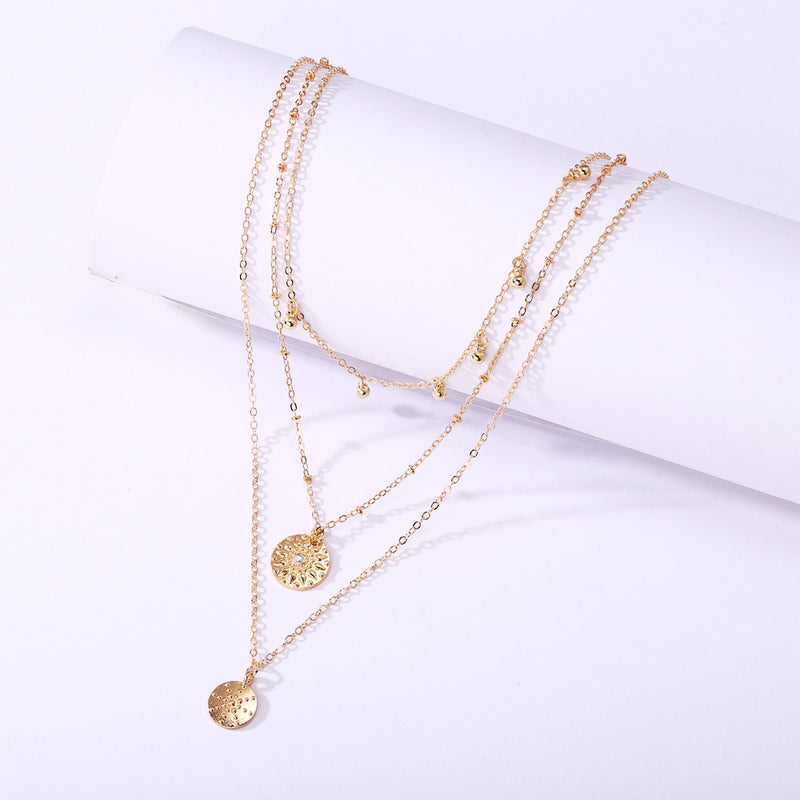 Creative Retro Simple Gold Alloy Clavicle Chain Female