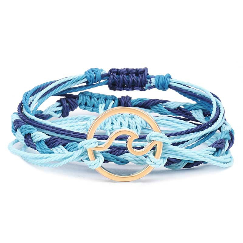 Alloy Wave Color Female Bracelet