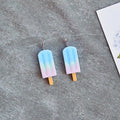 Creative Simulation Ice Popsicle Play Earrings Cool