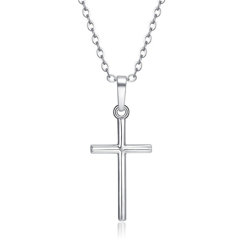 Simple Retro Cross Pendant Ins