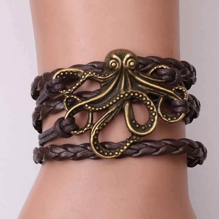Norse Mythology Kraken Retro Style Bracelet