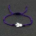 Stainless Steel Little Angel Bracelet Hand Woven Simple Adjustable