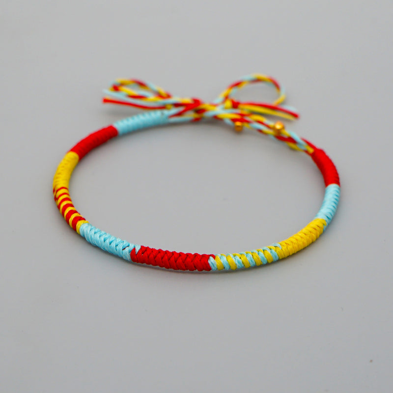 Woven Colorful Natal Rope Bracelet Handmade Jewelry