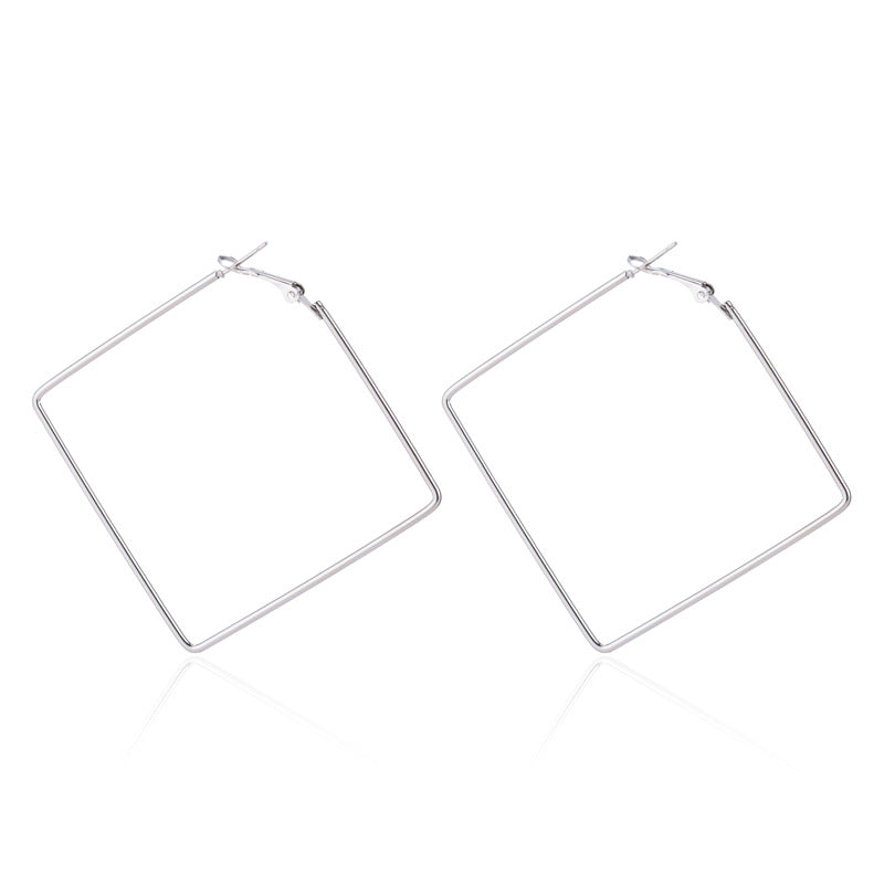 Women's Geometric Large Alloy Earrings