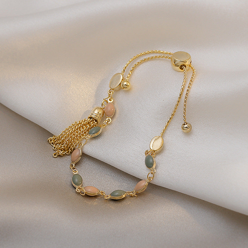 Temperament French Retro Bracelet Female Ins Style Niche Design