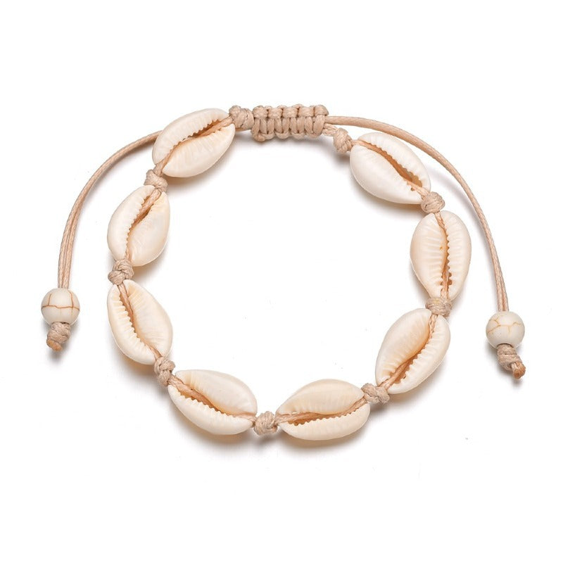 European & American Bohemian Shell Anklet