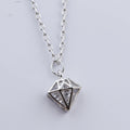 Sweet Creative Crown Pendant Fashion All-match Diamond Short Clavicle Chain