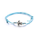 Hemp Rope Multi-Layer Turtle Anklet Bracelet