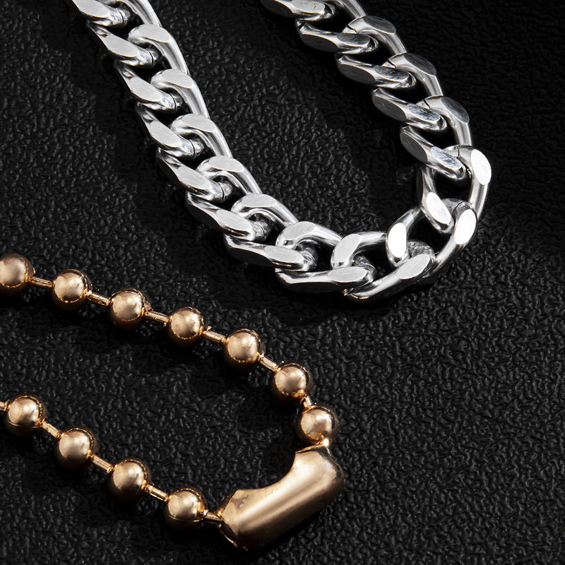 Men's Retro Hip Hop Street Style Geometric Bracelet