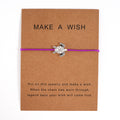 Turtle Fashion Personality Blessing Card Bracelet