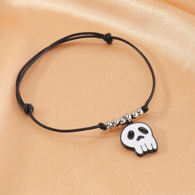 Funny And Fun Scary Skeleton Skull Bracelet