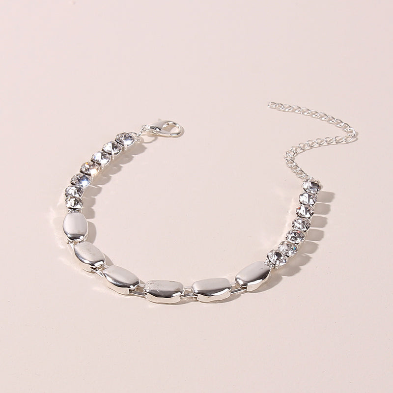 Fashion Shiny Metal Sexy Square Jewelry Women