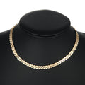 Fashion All-Match Popular Necklace Gold Leaf Short Neck