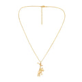 New Style Personality Bear Pendant Fashion Simple Necklace