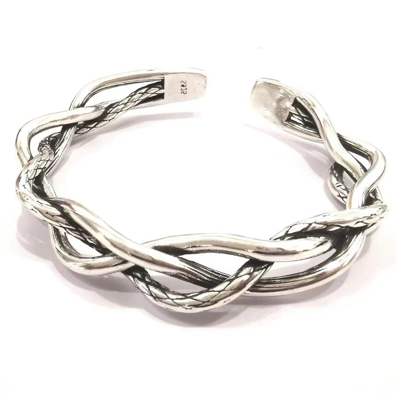 Vintage Three-strand Twist Bracelet