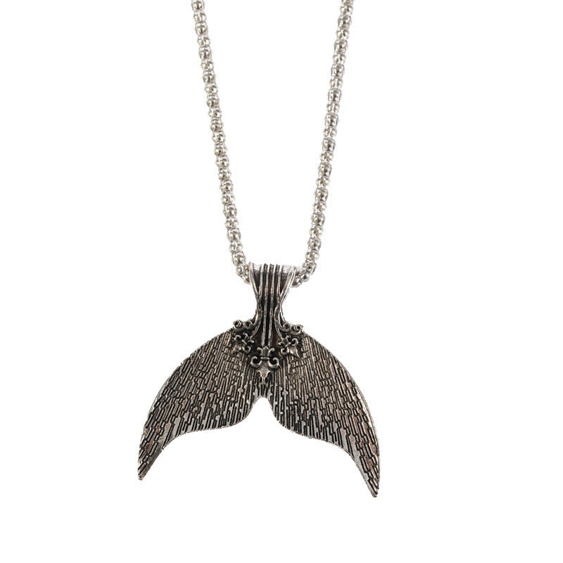 Personalized Dolphin Fish Tail Clavicle Chain