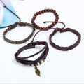 Men's And Women's Retro Personality Multi-layer Bracelet Set