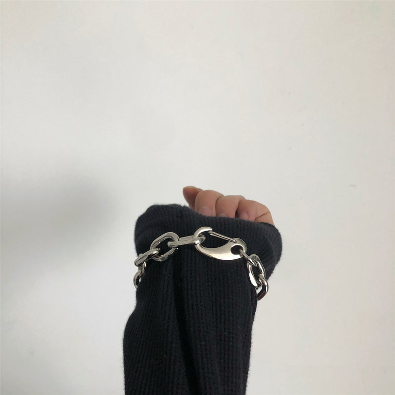 Hip Hop Personality Exaggerated Thick Chain Bracelet For Men
