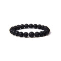 8mm Tigereye Iron Ore Men's And Women's Outdoor Yoga Stretch Bracelet Beads Agate Bracelet