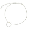 Alloy Ring Necklace Necklace