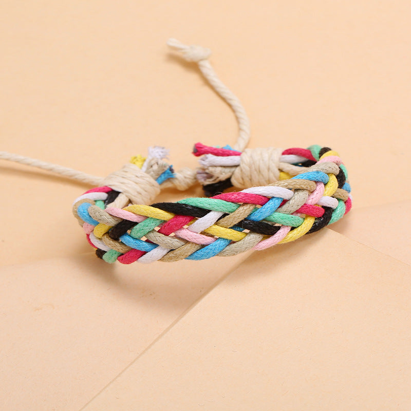 Temperament Fashion And Popular Geometric Woven Jewelry