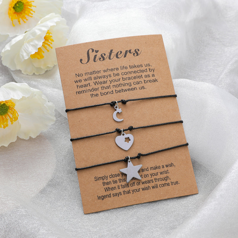 Thanksgiving Card Bracelet Personalized Stainless Steel