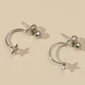 Fashion Personality Star Hook Earrings