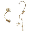 Temperament Goddess Pearl Tassel Ear Bone Clip Ear Hook