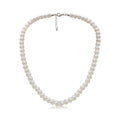 Single Layer Tassel Temperament Imitation Pearl Handmade Necklace