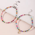 Bohemian Ethnic Style Colorful Rice Bead Anklet