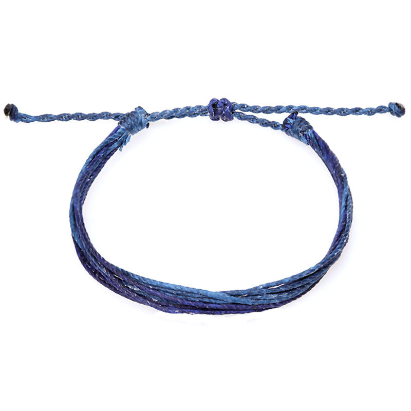 Wax Thread Braided Bracelet Bohemian South American Waterproof