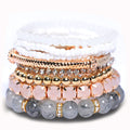 Multi-layer Bohemian Bracelet Micro Glass Bead Bracelet