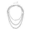 Cross-border Jewelry Fashion Trend Special-shaped Pearl Necklace Women