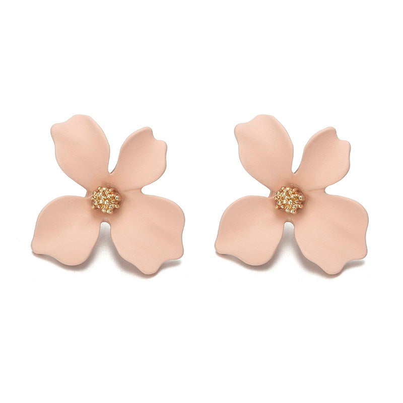 Small Fresh Earrings Super Fairy Flower Earrings Temperament And Beautiful Earrings