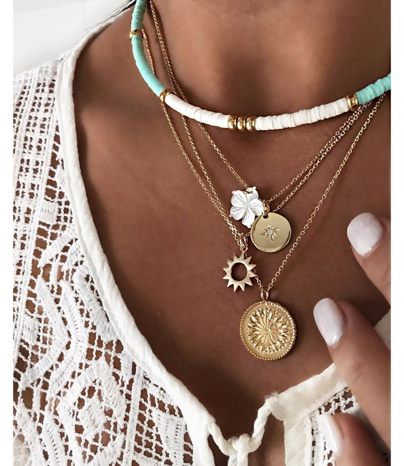 Creative Girls Wear Fashionable Necklace Alloy Trend