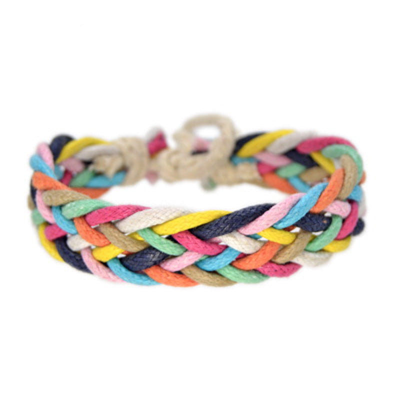 Temperament Fashion And Popular Geometric Woven Jewelry