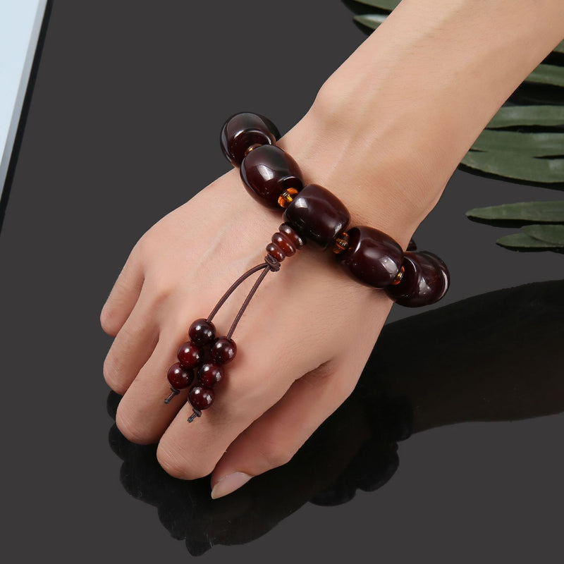 Croissant Buddha Bead Bracelet Wenju Wearing Trinkets