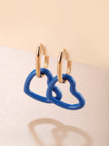 Fashionable Simple Metal Temperament Earrings