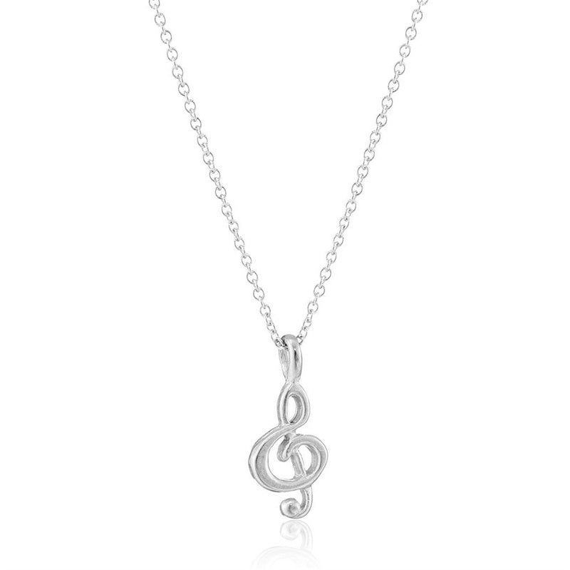 Creative Classic Note Letter Alloy Clavicle Chain