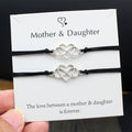 Heart Shaped Wax Wire Braided Bracelet