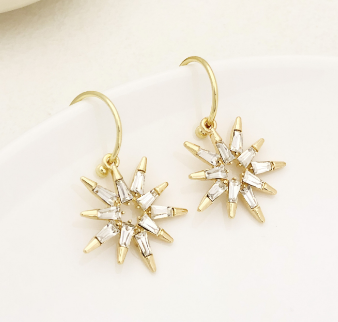 Personality light earrings