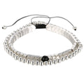 Hand-woven UFO 4mm Copper Bead Two-piece Suit Bracelet  Accessories