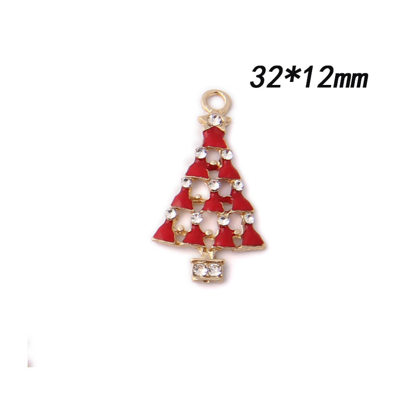 Tree Christmas Series Earrings Accessories Pendant