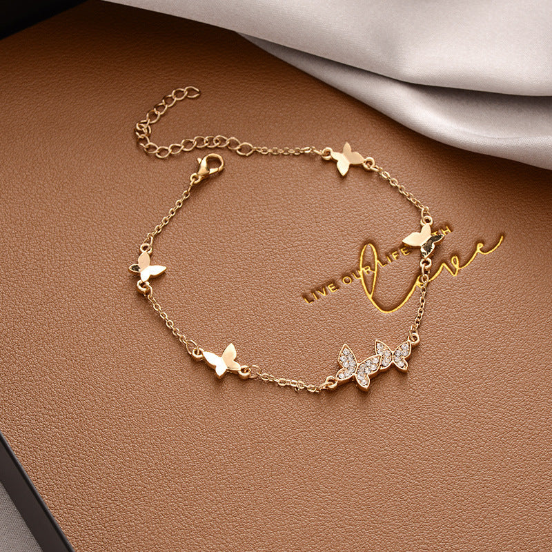 New European And American Temperament Butterfly Bracelet
