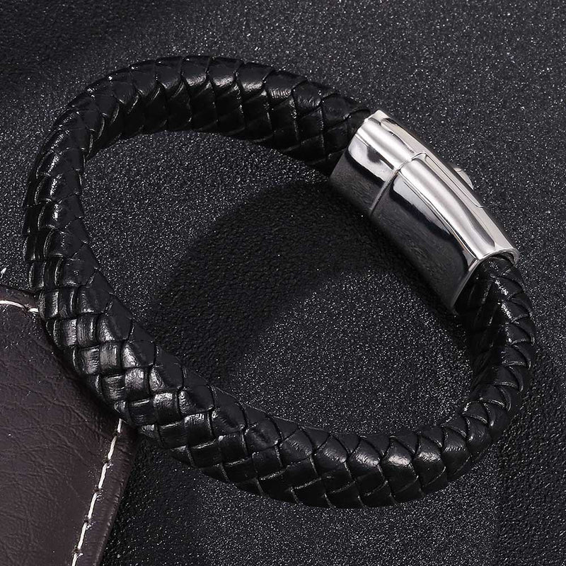 Gossip Magnet Clasp Stainless Steel Personality Bracelet