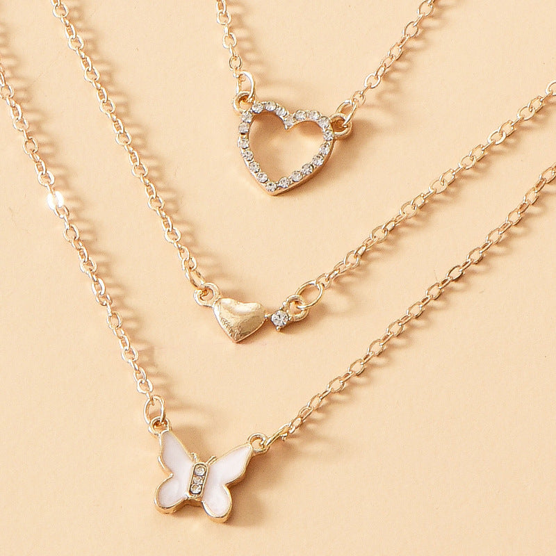 Fashion New Love Butterfly Necklace, Ladies Street Shoot